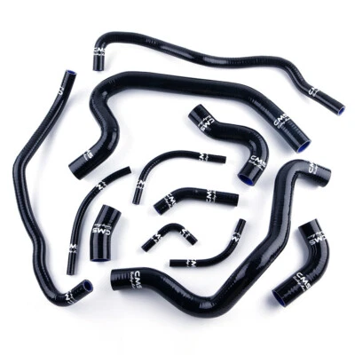 Fit 84-89 Toyota MR2 AW11 1.6L 4AGE Silicone Radiator Coolant Heater Hose Kit - Image 1 of 4