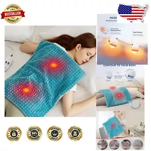 Gewichtetes Heizkissen mit Massagefunktion - 20" x 24" für ultimativen Komfort - Bild 1 von 10