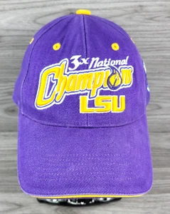 Vintage LSU Tigers Mütze Kappe BCS National Champions 2008 Erwachsenengröße - Bild 1 von 7