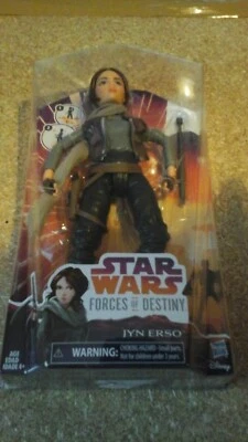 STAR WARS FORCES OF DESTINY JYN ERSO 11" DOLL FIGURE 4+ NEW V#2 - Image 1 of 4