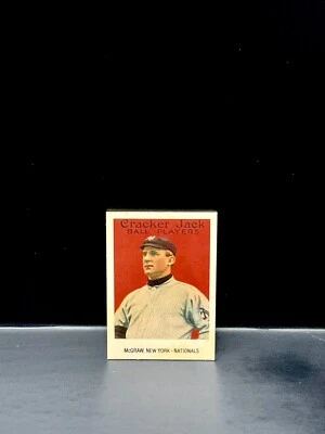 1993 Cracker Jack Mini 1915 Set John J. McGraw #69 - New York Nationals Foto 1 de 2