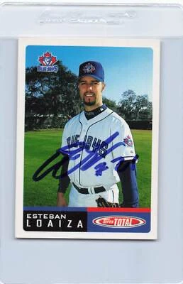 2002 Topps Total #533 Esteban Loaiza Blue Jays Signed Auto *H6350 - Image 1 of 2