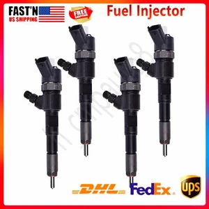 Inyector de combustible 4 piezas 04123831 0445110558 apto para motor Deutz TCD3.6 L4 - Imagen 1 de 4