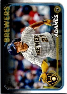 2024 Topps Willy Adames #33 Milwaukee Brewers - Picture 1 of 2
