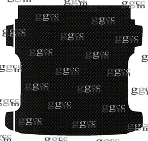 FÜR VOLKSWAGEN T6.1 KOMBI VAN LWB KOMPLETT PASSGENAU SCHWARZ GUMMIFUSSMATTE VAN HINTEN - Bild 1 von 2