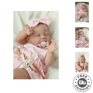 Realistic Reborn Baby Dolls - 20 Inch Lifelike Newborn Sleeping Girl Handmade... - Picture 1 of 10