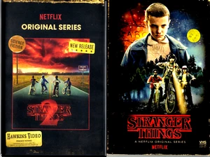 Stranger Things Season 1 & 2 (Blu-Ray + DVD) Exclusive VHS Retro Packaging OOP - Picture 1 of 4