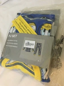New Disney store Donald Duck Pajama PAL Set Blue 4,5,6 - Picture 1 of 2