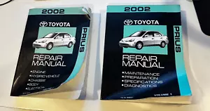 Toyota Prius 2002 taller manual de reparación libro motor transmisión OEM - Imagen 1 de 3
