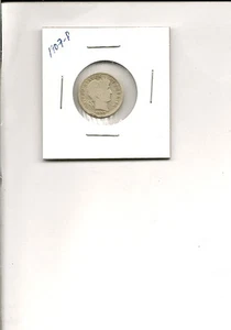 1907-P 90% Silver Liberty "Barber" Head Dime Coin! 2Q16-203 - Picture 1 of 2