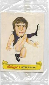 1973 Kellogg's Sticker / Decal Carlton - Geoff SOUTHBY (Unopened Original Pack) - Picture 1 of 1
