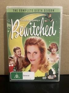 Bewitched Season Series 6 (DVD, 1969, 4 Disc Set, Region 4) VGC - Picture 1 of 3