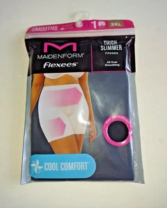 Maidenform Flexees 3XL coscia dimagrante leviga luce FP0060 comfort freddo/nero - Foto 1 di 3