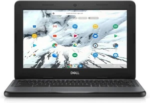 FAST DELL CHROMEBOOK 11 3100 CELERON N4000 CHROME OS 4GB 16GB USB C 11.6" HD - Picture 1 of 7