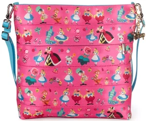 NEW Disney Parks Harveys Alice in Wonderland Crossbody Bag - Picture 1 of 4