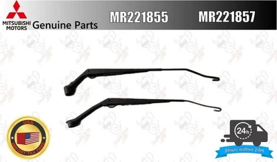 Mitsubishi Genuine Lancer CP9A EVO5 & 6 Arm Assy Windshield Wiper LH & RH Set - Image 1 of 4