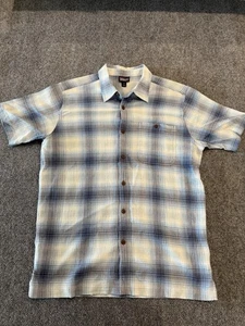 Patagonia A/C Hemd Knopfleiste Camp Bio Baumwolle kariert Herren M 63 - Bild 1 von 5