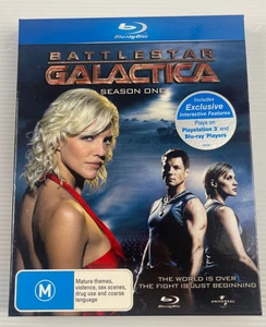 Battlestar Galactica - Season 1 Complete Blu Ray Box Set (Region B) - Picture 1 of 6