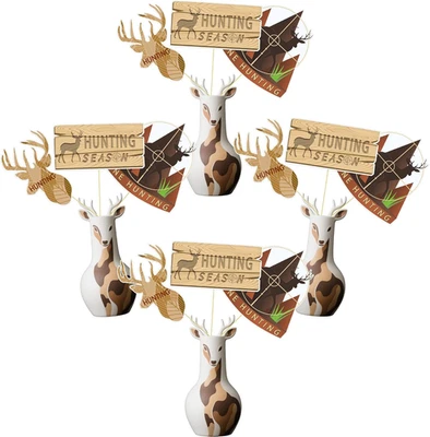 Cabine de fotos de caça de veados 12 peças adereços caça mar - Imagem 1 de 4