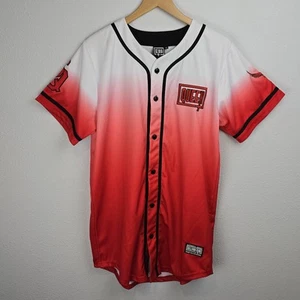 Sullivan King “Queen!” Red‑Ombre Baseball Jersey XL - Picture 1 of 9