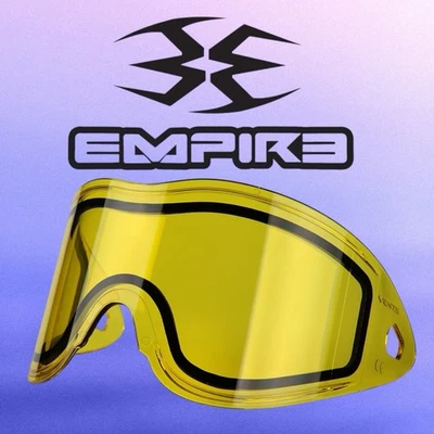 Máscara de paintball Empire VENTS lente térmica: amarillo: E-Flex E-Vent Helix Avatar Foto 1 de 2