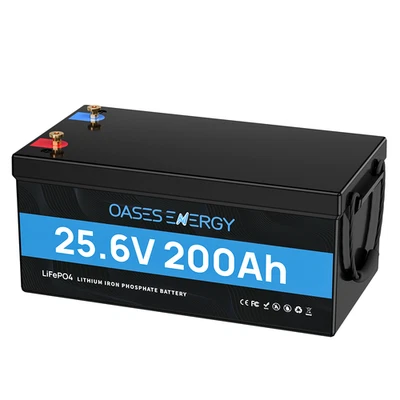 OASES ENERGY 24V 200Ah LiFePO4 Lithium Batterie Solar Wohnmobil Boot Akku BMS 15000+ Zyklen