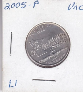 2005-P Minnesota State Quarter - Picture 1 of 4