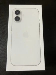 Apple iPhone 16 Blanc 128 Go - Boîte vide UNIQUEMENT - Photo 1 sur 3