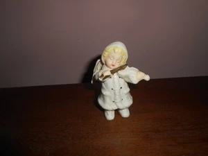 Figura de ángel con instrumento - Imagen 1 de 6