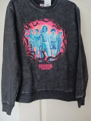 Stranger Things Graphic Sweatshirt Large NWT - Image 1 of 4