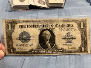 Very Nice 1923 Horse Blanket $1 Silver Certificate Note - Picture 1 of 8