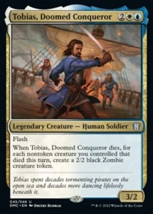 Tobias, Doomed Conqueror x4 4x Commander Dominaria United NM MTG - Picture 1 of 1