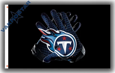 Tennessee Titans Gloves football team Memorable flag 90x150cm 3x5ft best banner Cover