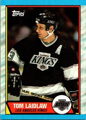 1989-90 Topps - #34 Tom Laidlaw - Image 1 of 2