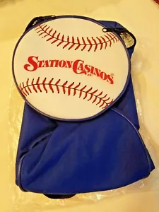 Station Casinos Hotel Casino Las Vegas Portable Cooler Baseball Theme - Picture 1 of 4