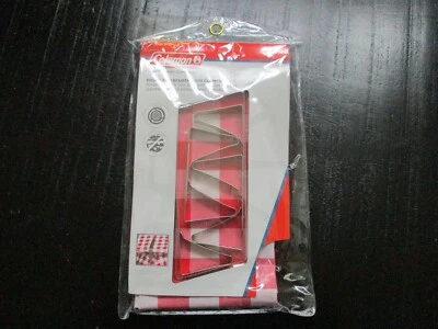 Mantel de picnic de vinilo Coleman 52x70 con 6 abrazaderas de acero ~ NUEVO Foto 1 de 4