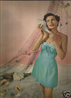40'S Gabar Swimsuits In Celanese & Elizabeth Arden Blue Grass Ads 1949