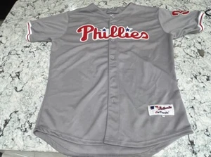 Camiseta Majestuosa Vintage Philadelphia Phillies Roy Halladay #34 Talla 54 - Imagen 1 de 7
