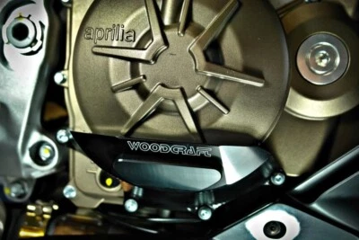 Protector de cubierta de embrague Woodcraft Aprilia RSV4/Tuono V4 2011-20 RHS -60-0740RB Foto 1 de 4
