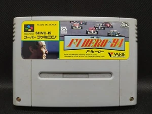 Nakajima Satoru Kanshuu F-1 Hero 94 - Super Famicom Nintendo JP - SHVC-I5 - Photo 1/7