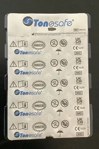 TONOSAFE Haag Streit Disposable Tonometer Tips 20 Tips 1 Adapter New - Picture 1 of 2