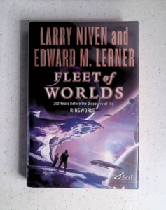 Fleet of Worlds - Larry Niven & Edward M. Lerner, Signed, 1st Edition, Hardcover - Picture 1 of 14