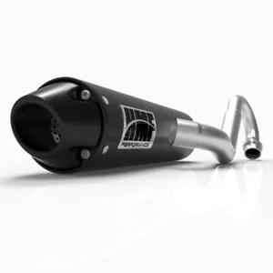 HMF Performance Black Full Exhaust System Black Euro Cap Honda Foreman 420 500 - Picture 1 of 2