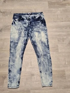 Pantalones de mezclilla azul lavado ácido Bongo para mujer talla 13 - Imagen 1 de 12