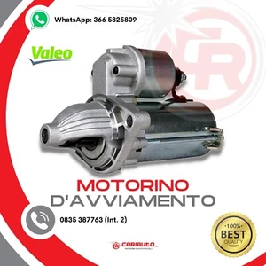 Motorino D’avviamento ORIGINALE VALEO Fiat Lancia Alfa Romeo Motori 1.3 Multijet - Imagen 1 de 6
