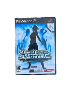 Dance Dance Revolution SuperNova (Sony PlayStation 2, 2006) CIB Hülle & Handbuch - Bild 1 von 3