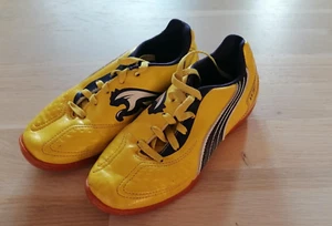 Kinder-Hallenfussballschuhe Indoorsportschuhe Gr.31 Puma gelb, sehr gut erhalten - Bild 1 von 5