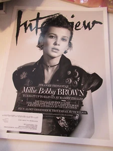 Interview Magazine November 2016 Millie Bobby Brown Stranger Things BEST PRICE!! - Bild 1 von 1