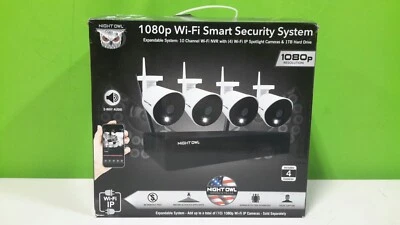 Night Owl CL-2WNP1-4L Expandable 10 Channel 4 1080p Wi-Fi IP Spotlight Camera - Image 1 of 4