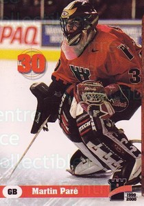 1999-00 Quebec Remparts Timbres et Monnaies #19 Martin Pare